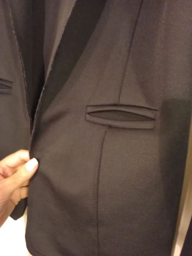 Blazer preto M - Foto 4
