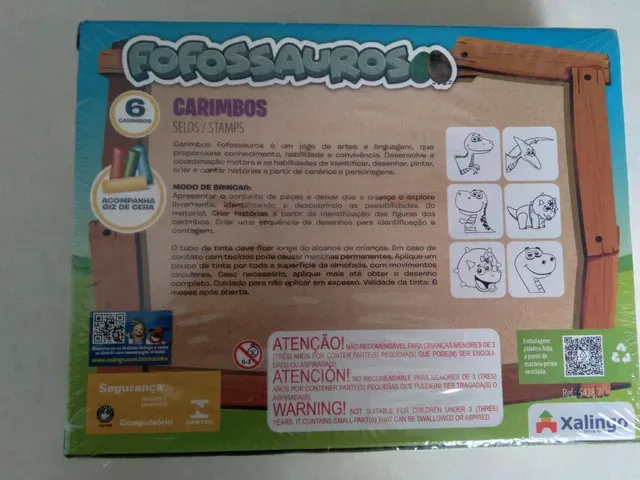 Jogo Infantil Pintar Brincando Com Carimbos E Giz De Cera