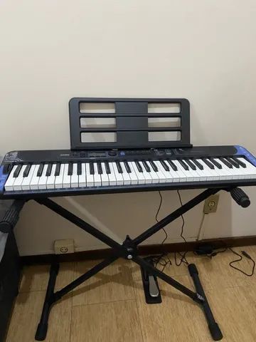 Teclado Casio Tone Completo Com Pedal e pedestal