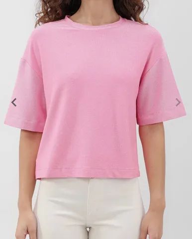 Blusa Rosa Cintilante  - Foto 2