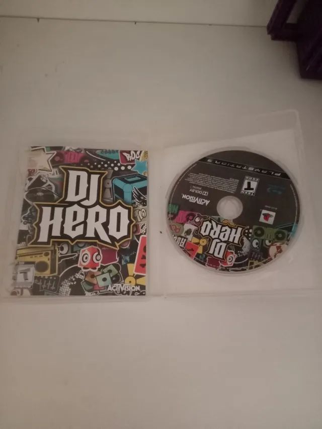 Jogo Playstation 3 (DJ HERO ) original 