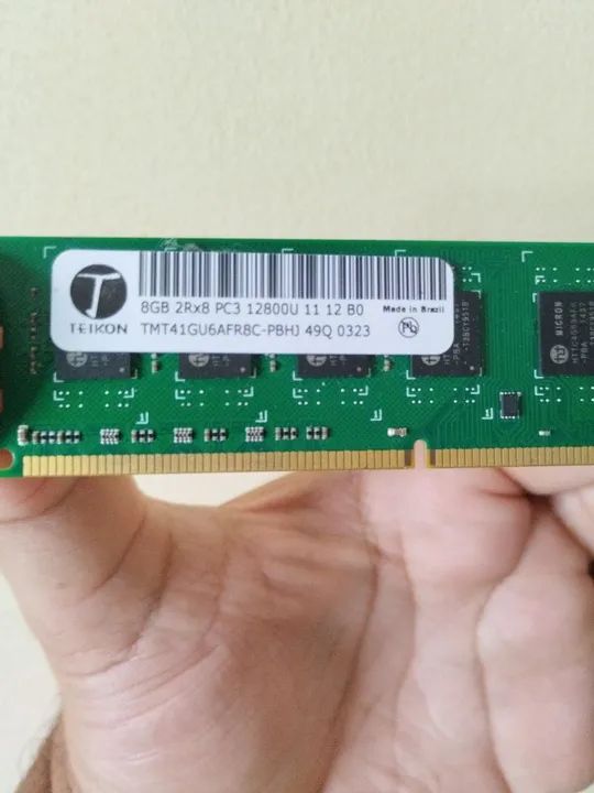 Memórias RAM 8GB ou 4GB DDR3 PC3-12800  - Foto 3