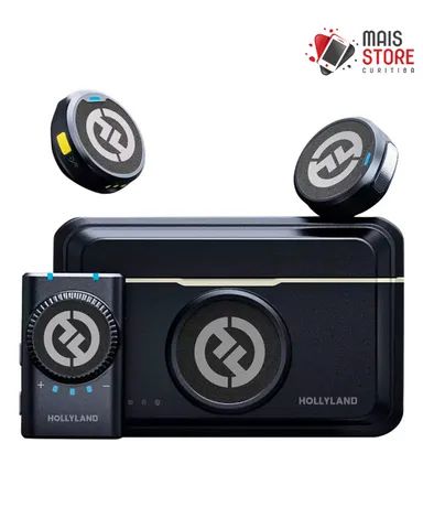 Microfone Sem Fio Hollyland Lark M2 Duo - Foto 5