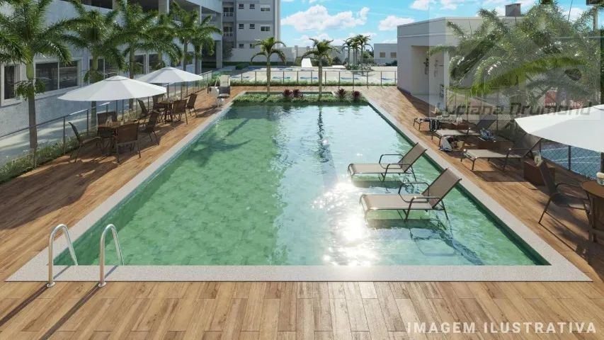 APT COM GARAGEM, VARANDA E QUINTAL NO GRAND TOPÁZIO-OPORTUNIDADE - Foto 2