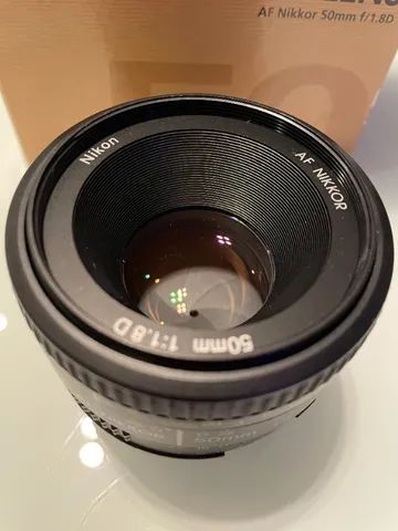 Lente Nikon 50mm F/1.8D Af Nikkor