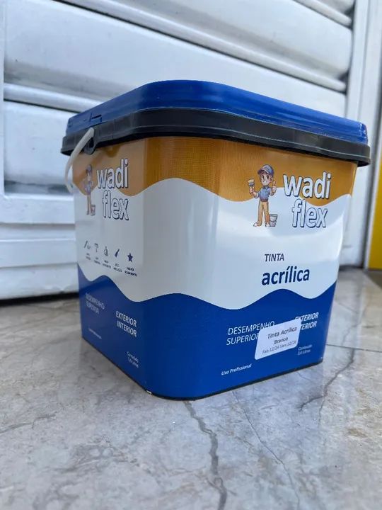 Tinta Acrílica Wadi Flex 3,6L Branca - Nova - Foto 2