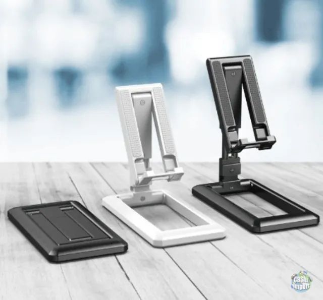 Suporte celular e tablet ajustável dobrável - Foto 4