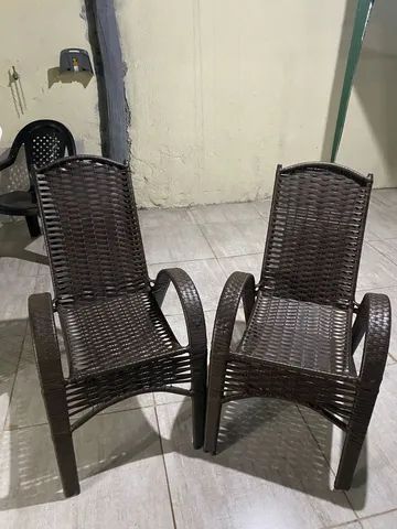 Cadeira para área de lazer - cadeiras novas 