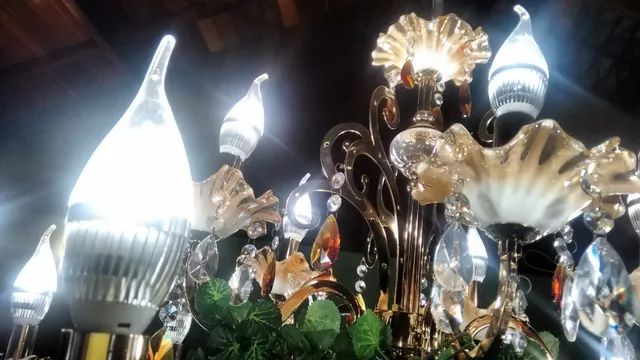 Lustre Candelabro - 15 Lâmpadas - Foto 5