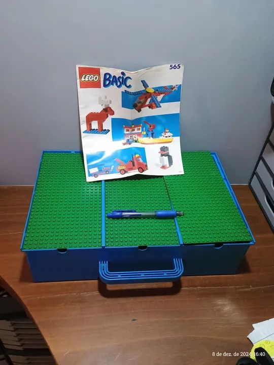 Caixa de Lego Basic 565 - anos 90 - Antiguidades - Praia do Canto, Vitória  1361048093 | OLX