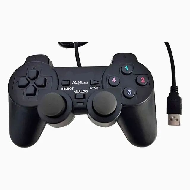 Controles Joystick USB Para Computador Notebook PS2 - Foto 2