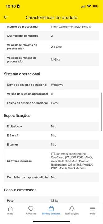 Notebook Acer Aspire 3 - Foto 4