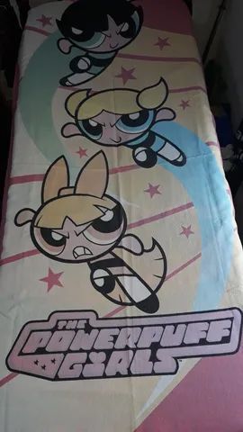 Colcha infantil As Meninas Super Poderosas / original Cartoon Network / Solteiro - Foto 4