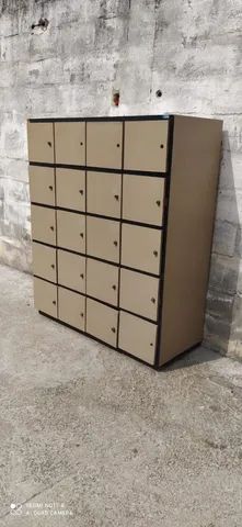 Escaninho de madeira 20 portas 4568