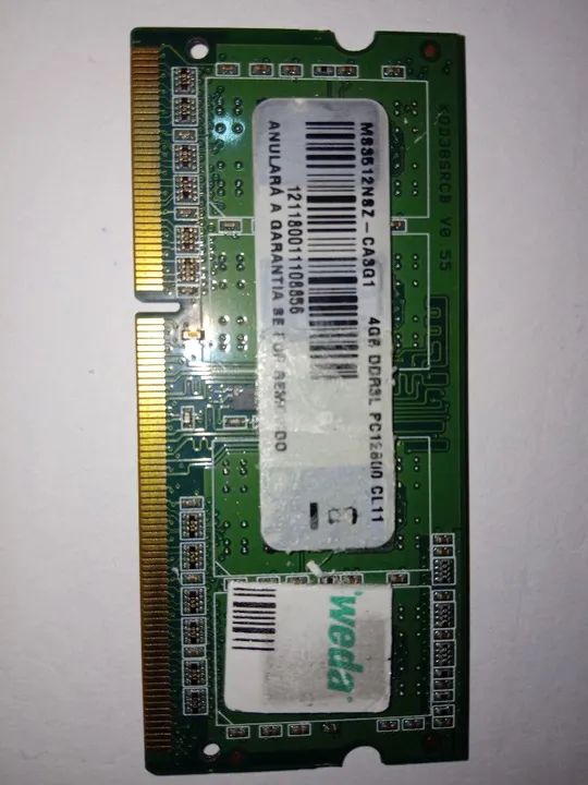 Memória RAM DDR3L 4GB weda - Foto 4