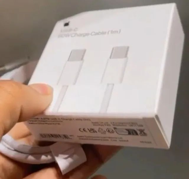 Cabo Usb-c Turbo 60w Compatível Com iPhone 15 Pro Max - Foto 5