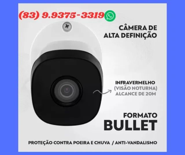 Câmeras Intelbras, Kit Completo já Instalado e Configurado! - Foto 3