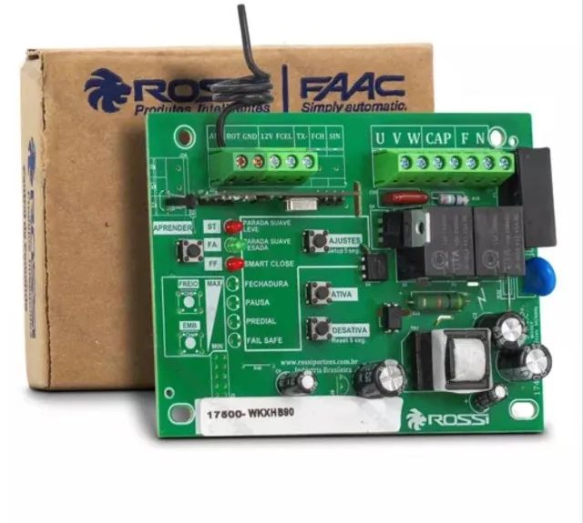 central portão eletronico rossi