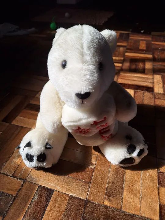 Urso Parmalat e almofadinha Parmalat  - Foto 2