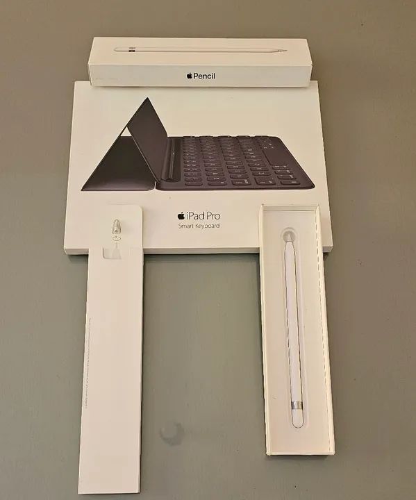 Teclado para iPad Pro Smart Keyboard e Apple Pencil