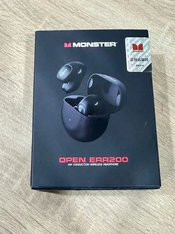 Fones de ouvido estéreo Monster Open Ear 200 MH-22175 Conduction Sport Bluetooth Original - Foto 3