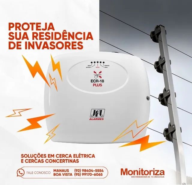 Proteja seu lar e negócios com nossa cerca elétrica inteligente!