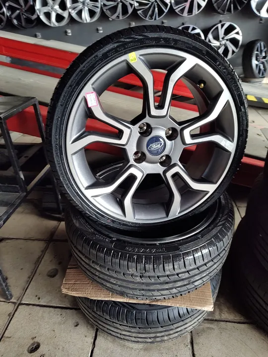 Promoção aro 17 nova pneus novos 195 40 17
