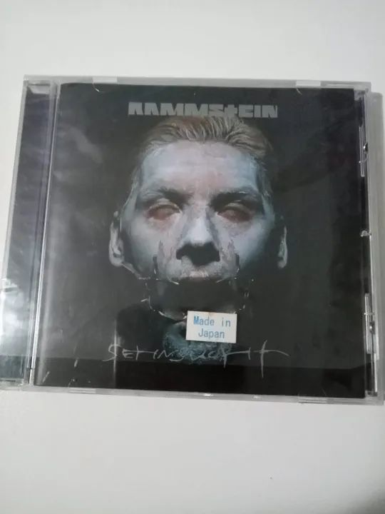 CD Rammstein Sehnsucht raro importado faixas bônus - Foto 2