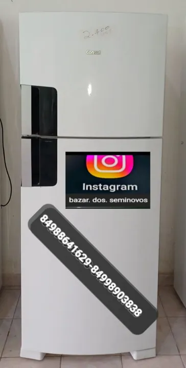 Geladeira 400 litros frost free