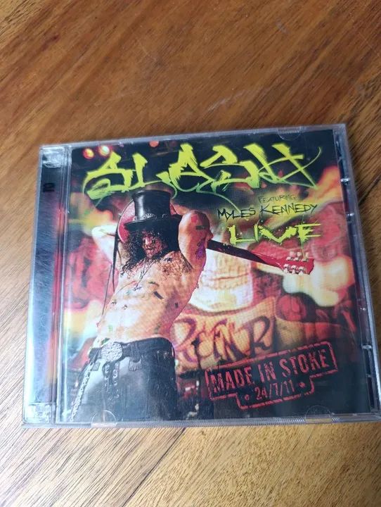 CD DUPLO SLASH LIVE - MADE IN STOKE - 24/7/11