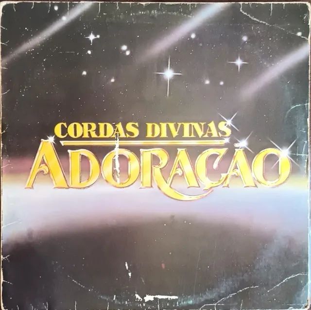 Lp Disco Vinil Gospel Evangélico Cordas Divinas - Adoração