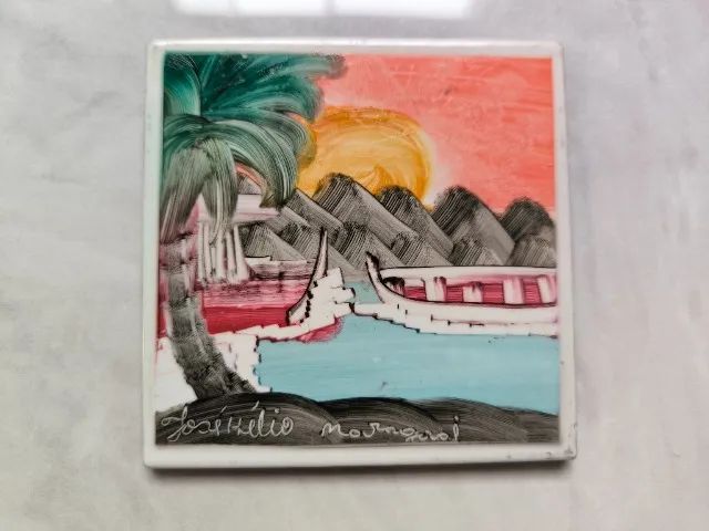 Pintura em azulejo