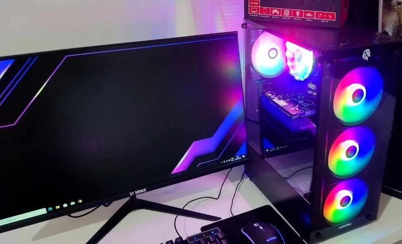 Computador completo Monitor 24pl core i5 16 ram - Foto 2