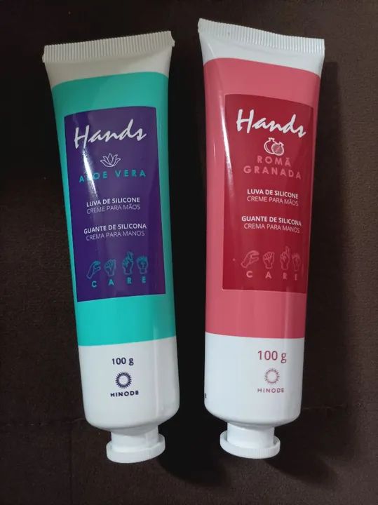 Creme para Mãos Hands - Aloe Vera e Romã Granada