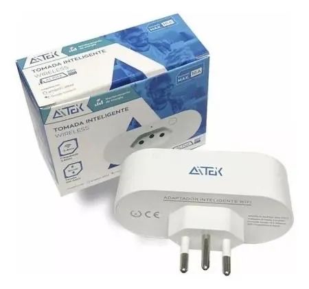 Tomada inteligente Wi-Fi smart plus , digital ALEXA. (NOVO) - Foto 3
