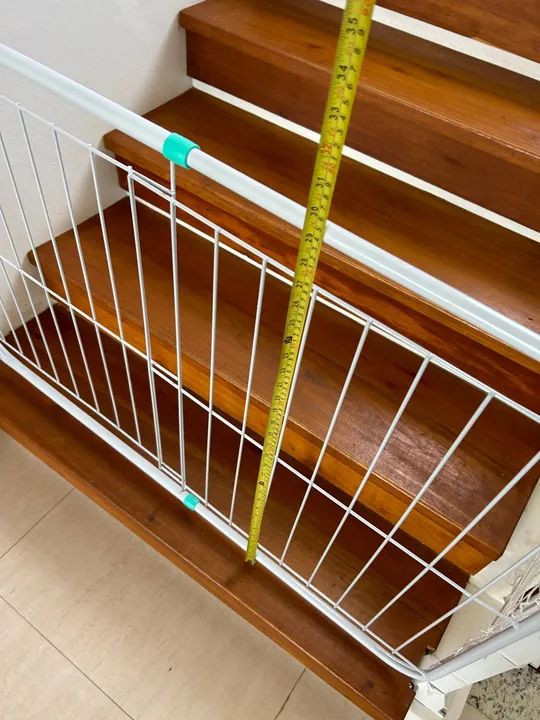 Grade de Segurança para Escada - Proteção para Bebês e Animais - Foto 2