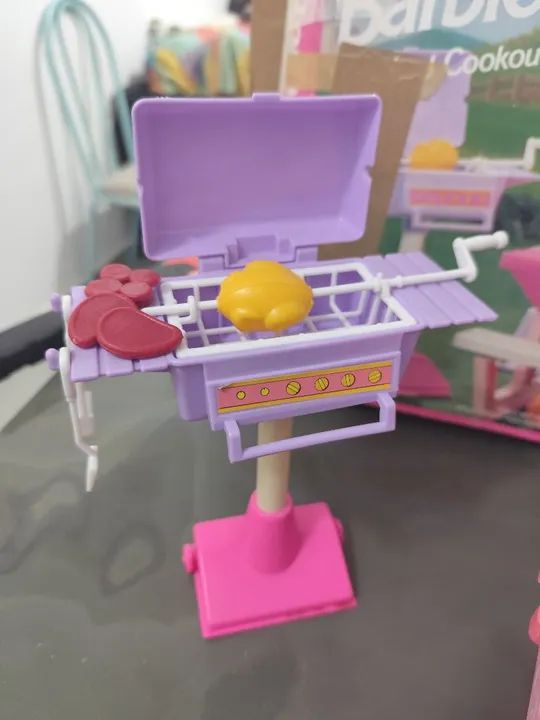 Barbie Backyard Cookout - Brinquedo Completo anos 90!  - Foto 3