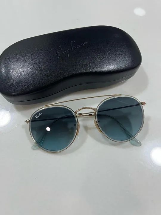 Óculos de Sol Ray-Ban Round Metal - Foto 2