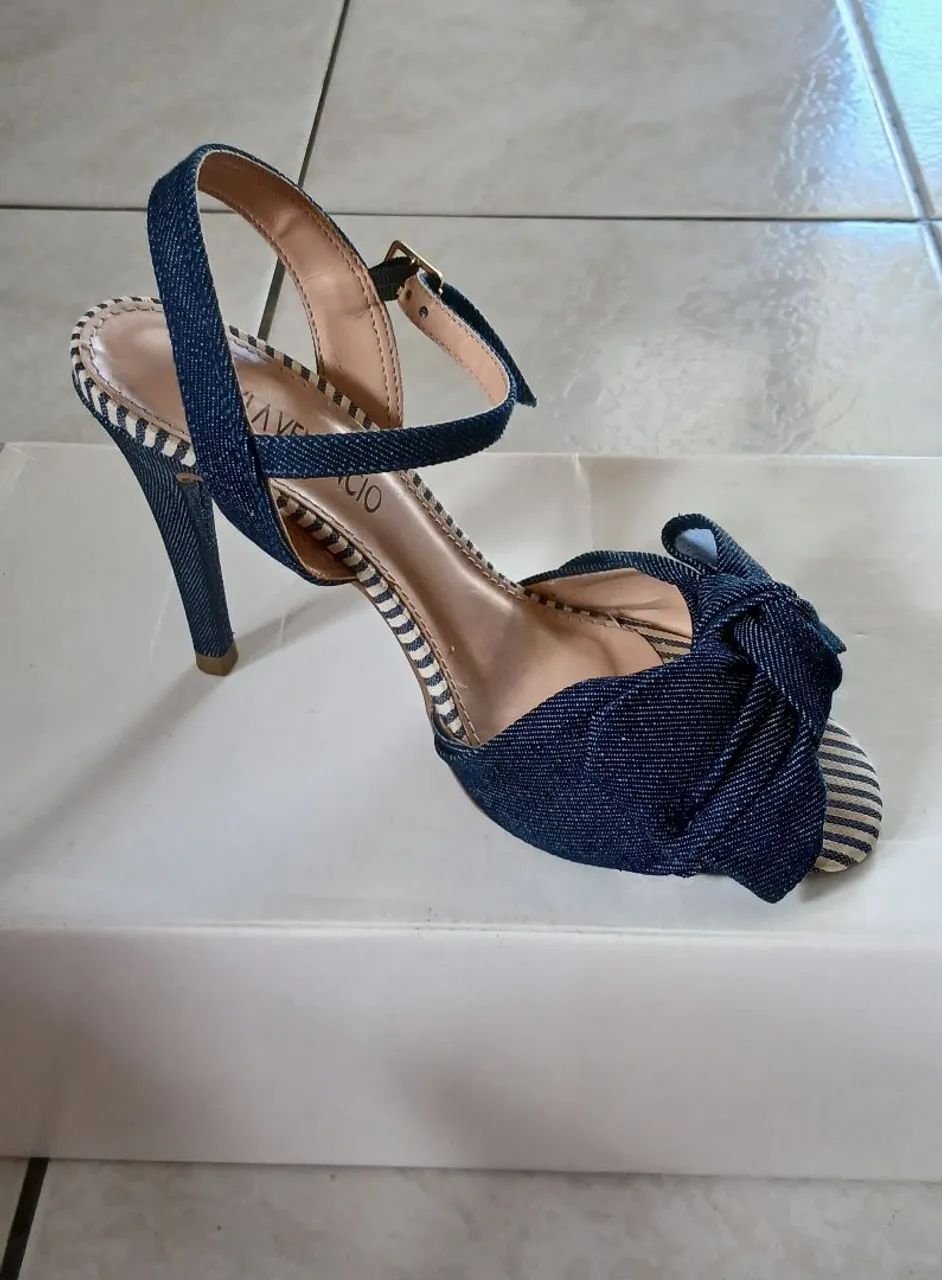 Sandália linda Jeans  - Foto 2