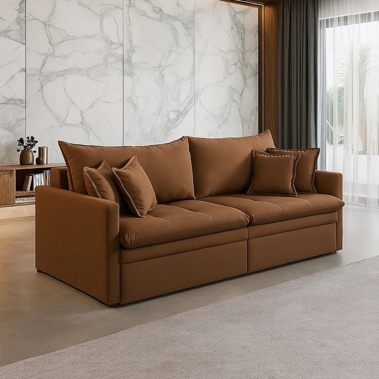 Sofá com baú 2,00m !! Tr278m