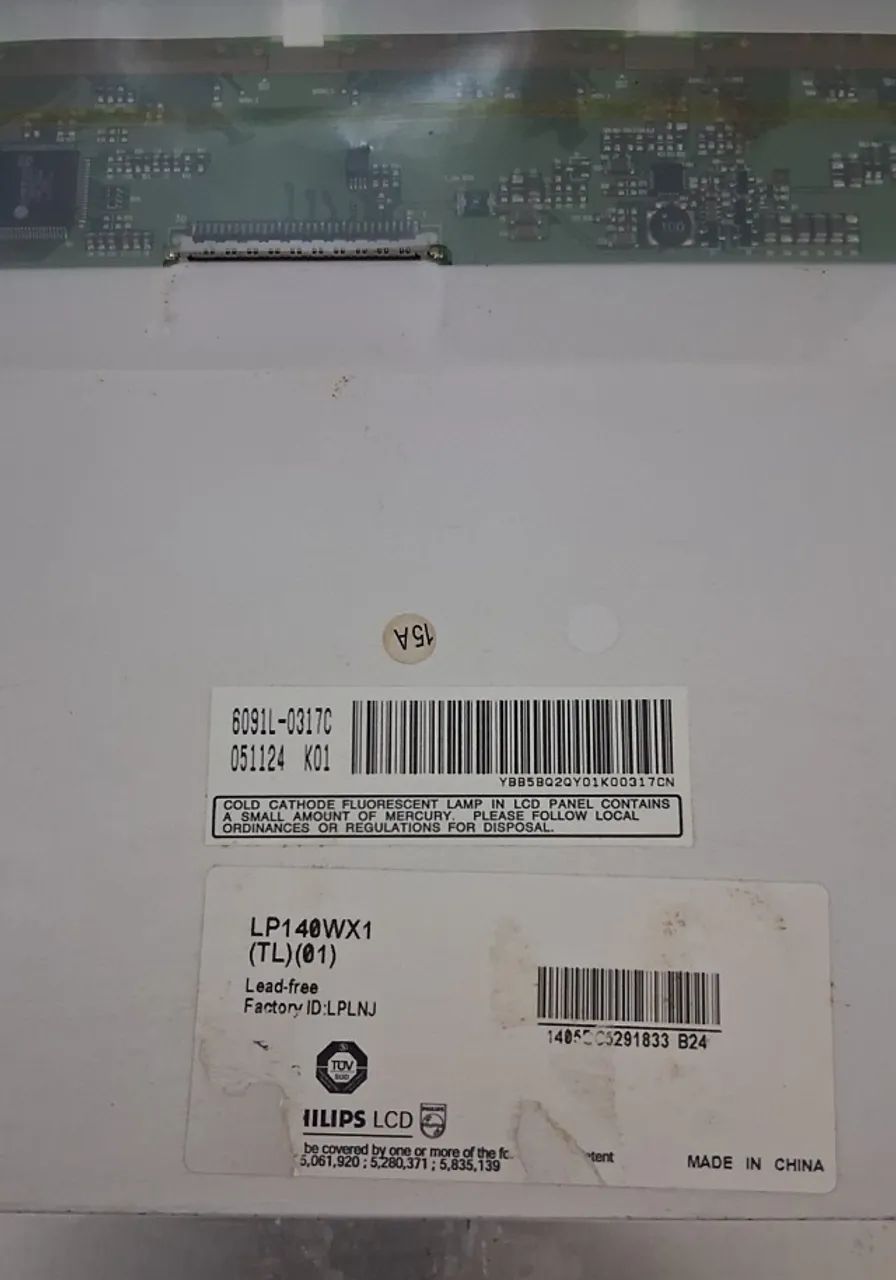 TELA LCD LP140WX1 (TL) (01) 14" notebook  - Foto 4