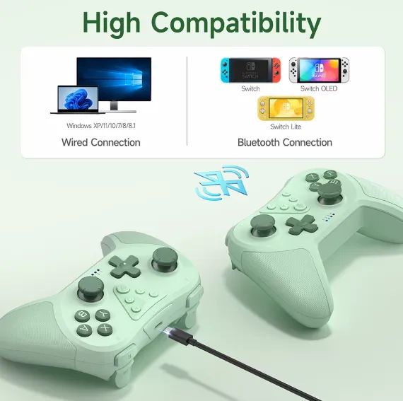 Controle Gamepad EasySmx T37 Compatível com PC & Switch - Foto 6