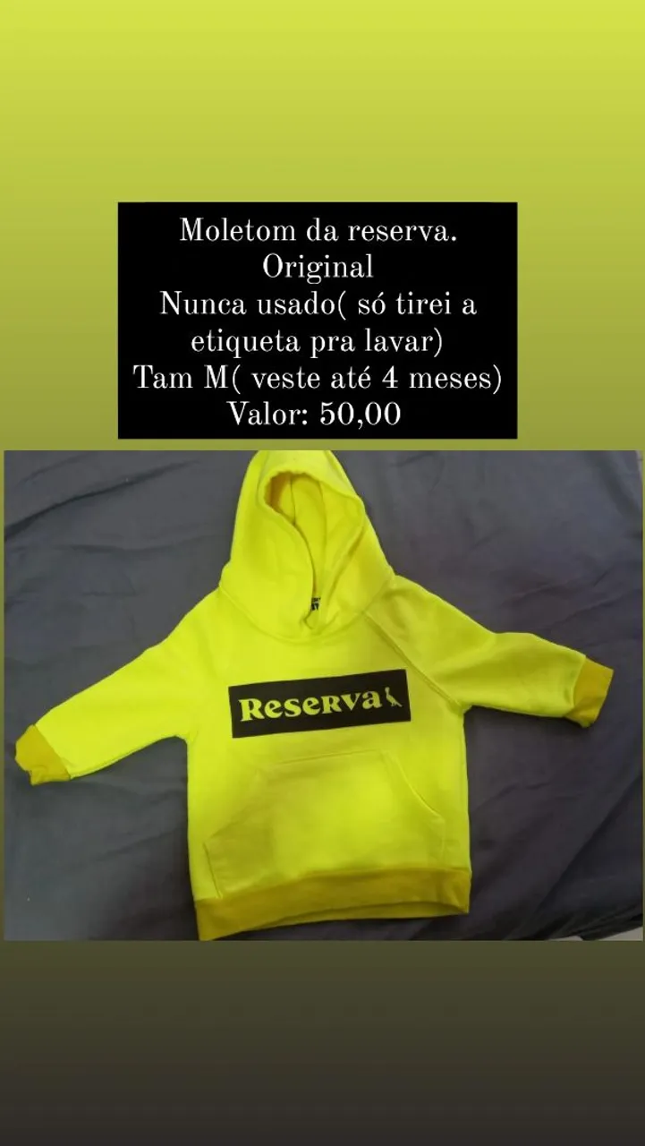 Moletom Reserva Original Tam M