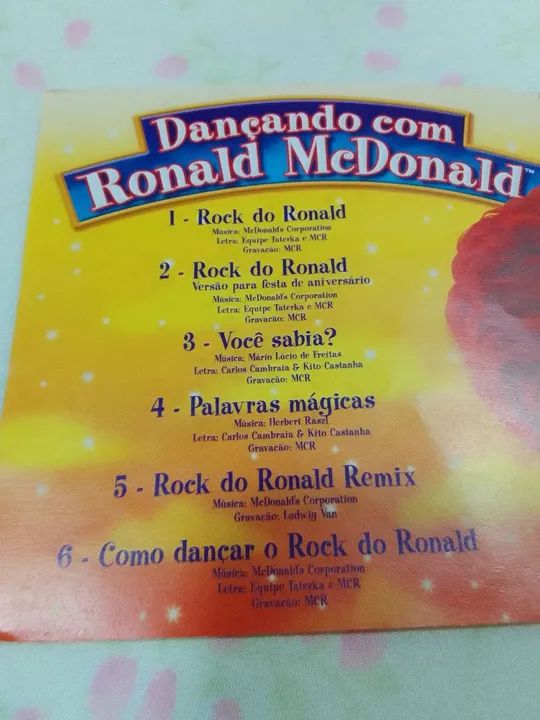 CDs Antigos do Mcdonalds. - Foto 5