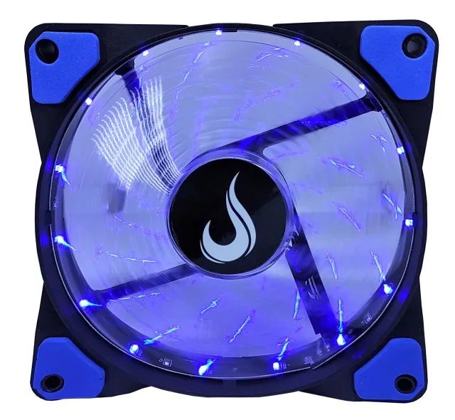 Cooler Fan 120mm Rise Mode Wind Led Blue *Molex - WZetta