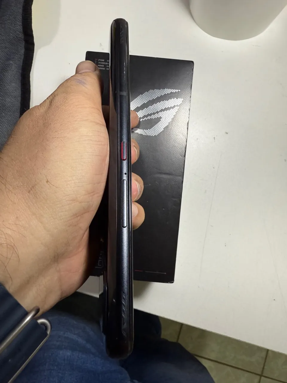 Rog phone 6 128GB 12GB de RAM Celular impecável
