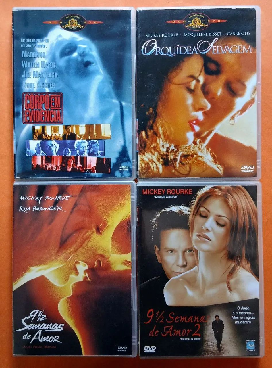 Dvd Coleção Sedução - 4 Filmes