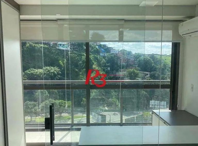 Sala para alugar, 42 m² por R$ 4.000,02/mês - Valongo - Santos/SP