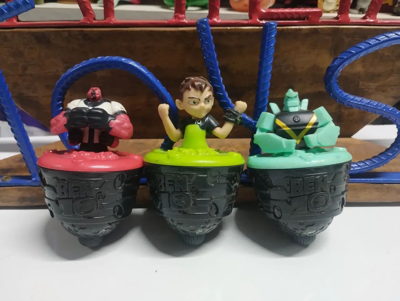 Ben 10 colecionáveis BK 2018