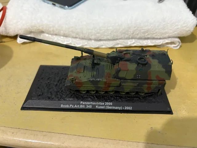 Miniatura Tanque Guerra Panzerhaubitze 2000 - Foto 5